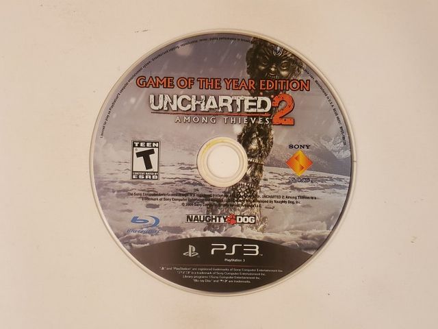 Sony PlayStation 3 Uncharted 2 Among Thieves Game of the year edition video game