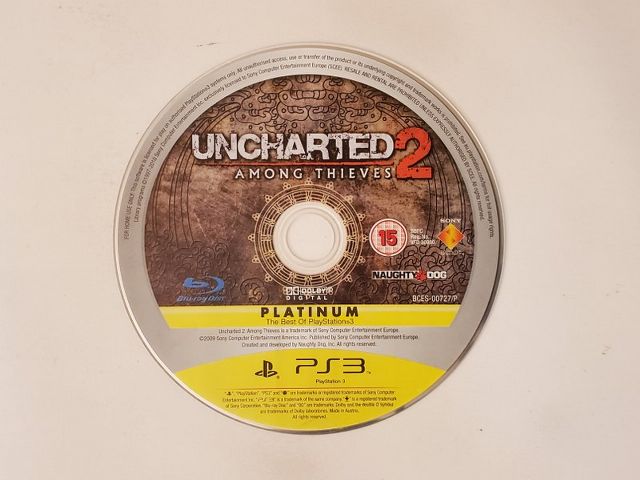 Sony PlayStation 3 Uncharted 2: Among Thieves - Platinum video game