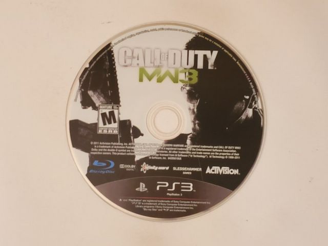 Sony PlayStation 3 Call of Duty Modern Warfare 3 video game