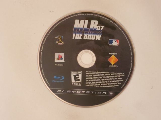 Sony PlayStation 3 MLB 07 The Show video game