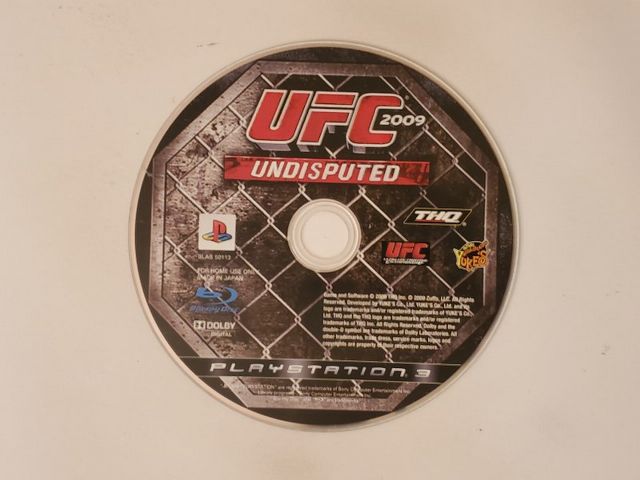 Sony PlayStation 3 UFC 2009 Undisputed video game
