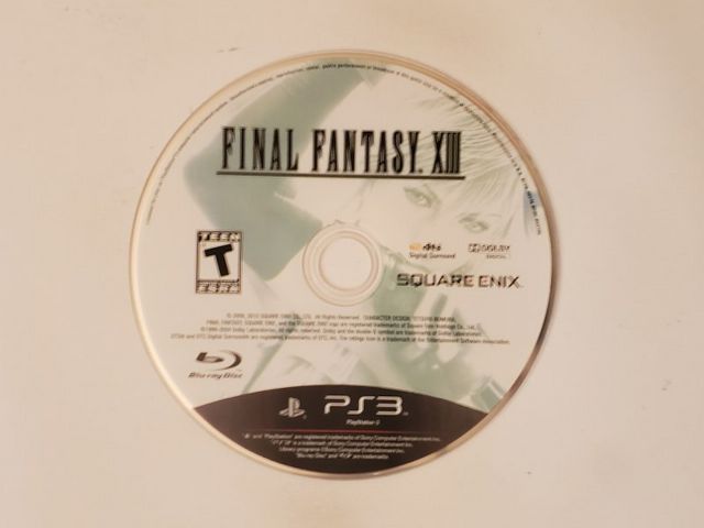 Sony PlayStation 3 Final Fantasy XIII video game