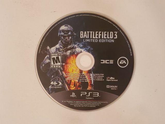 Sony PlayStation 3 Battlefield 3 Limited Edition video game