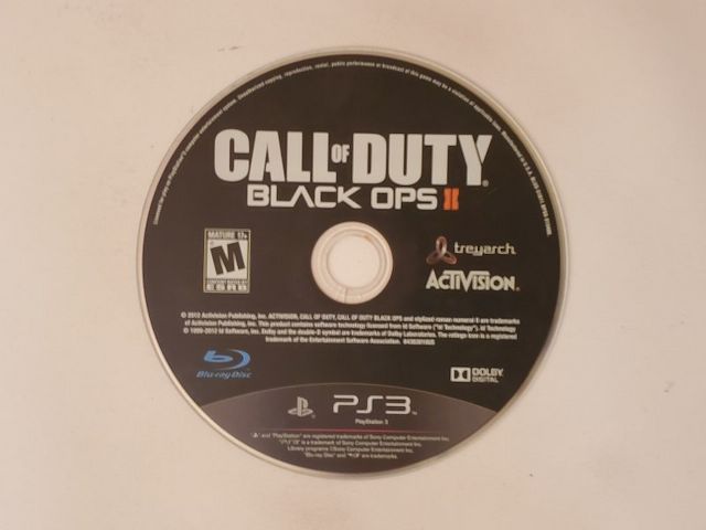 Sony PlayStation 3 Call of Duty Black Ops II video game