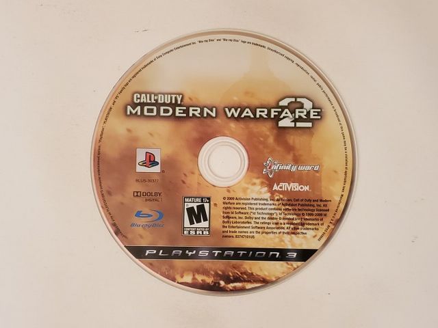 Sony PlayStation 3 Call of Duty Modern Warfare 2 video game