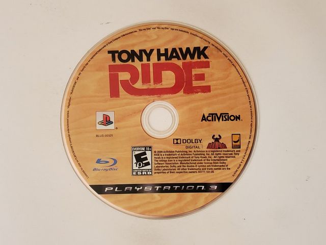 Sony PlayStation 3 Tony Hawk Ride video game