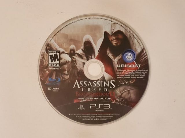 Sony PlayStation 3 Assassin's Creed Brotherhood video game