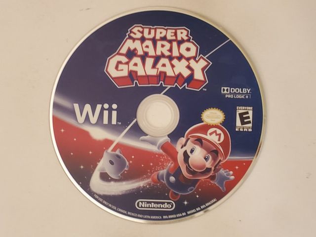 Nintendo Wii Super Mario Galaxy video game