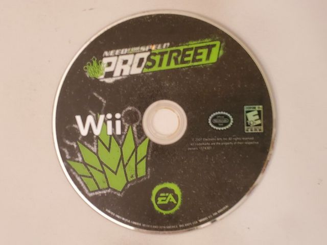 Nintendo Wii Need for Speed ProStreet video game