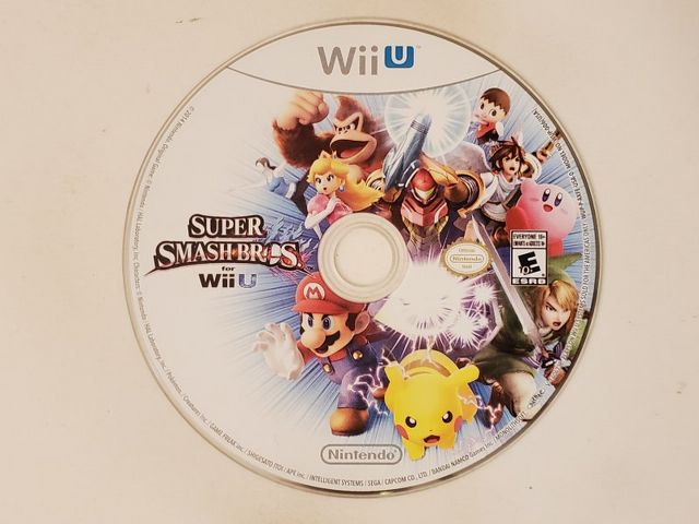 Nintendo Wii U Super Smash Bros. For Wii U video game