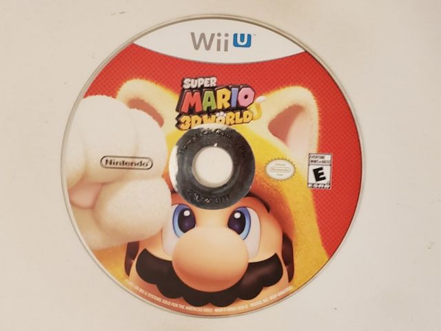 Nintendo Wii U Super Mario 3D World video game