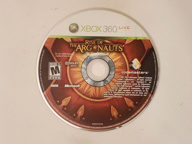 Microsoft Xbox 360 Rise of the Argonauts video game