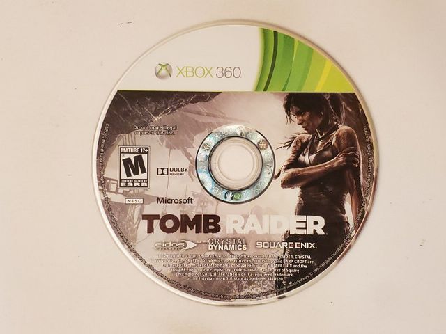 Microsoft Xbox 360 Tomb Raider video game