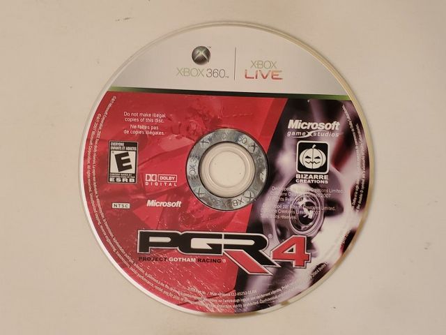 Microsoft Xbox 360 Project Gotham Racing 4 video game
