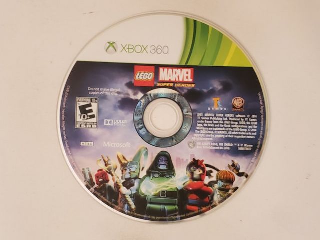 Microsoft Xbox 360 LEGO Marvel Super Heroes video game