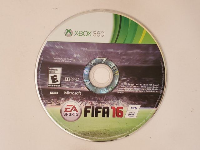 Microsoft Xbox 360 FIFA 16 video game