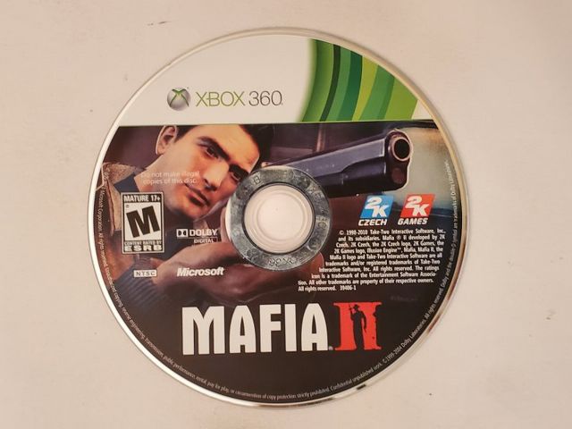 Microsoft Xbox 360 Mafia II video game
