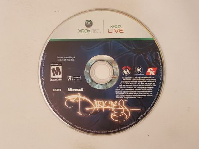 Microsoft Xbox 360 The Darkness video game
