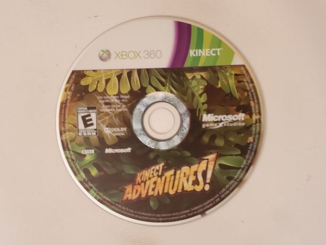 Microsoft Xbox 360 Kinect Adventures! video game