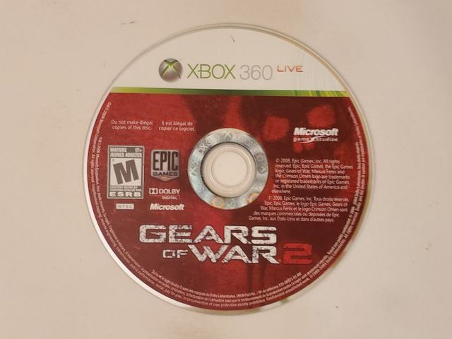 Microsoft Xbox 360 Gears of War 2 video game