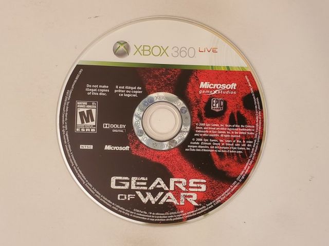 Microsoft Xbox 360 Gears of War video game