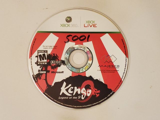 Microsoft Xbox 360 Kengo: Legend of the 9 video game