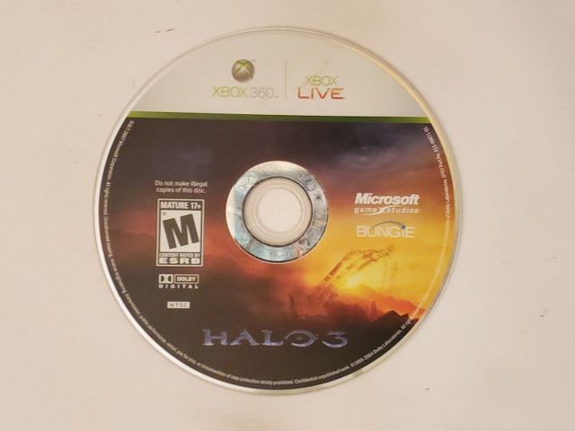 Microsoft Xbox 360 Halo 3 video game