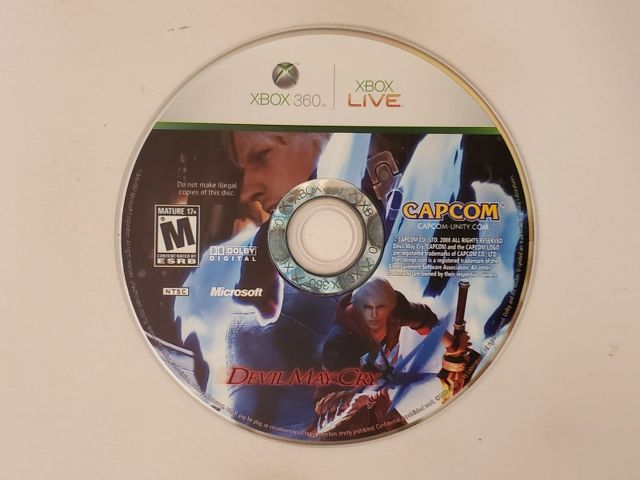 Microsoft Xbox 360 Devil May Cry 4 video game