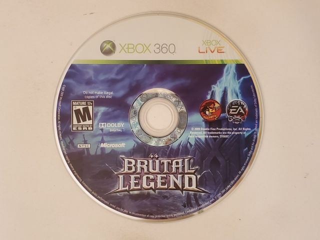 Microsoft Xbox 360 Brutal Legend video game