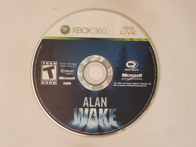 Microsoft Xbox 360 Alan Wake video game