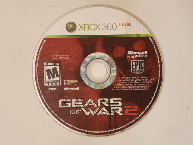 Microsoft Xbox 360 Gears of War 2 video game