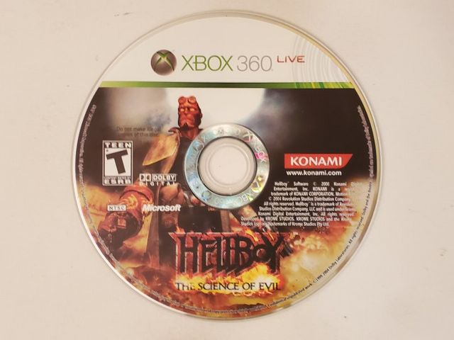 Microsoft Xbox 360 Hellboy The Science of Evil video game