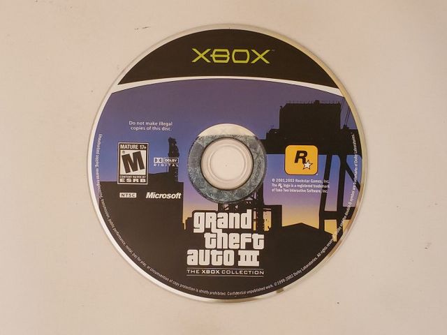 Microsoft Xbox Grand Theft Auto III: The Xbox Collection video game