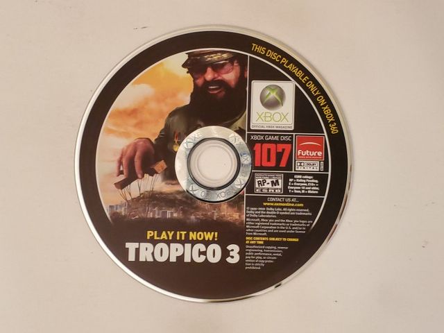 Microsoft Xbox 360 Xbox Game Disc 107 video game
