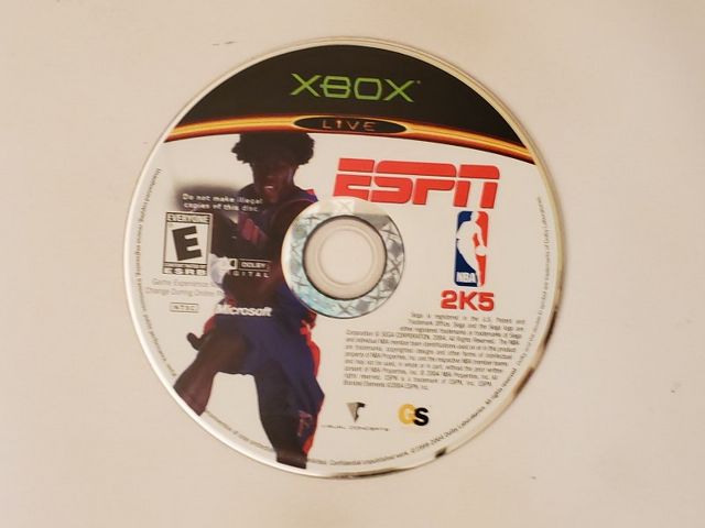 Microsoft Xbox ESPN NBA 2K5 video game