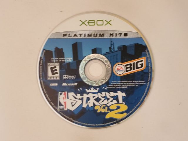 Microsoft Xbox NBA Street Vol. 2 Platinum Hits video game