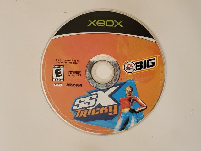 Microsoft Xbox SSX Tricky video game