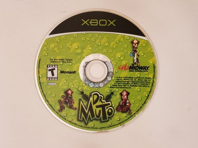 Microsoft Xbox Dr. Muto video game
