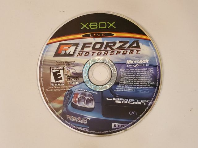 Microsoft Xbox Forza Motorsport video game