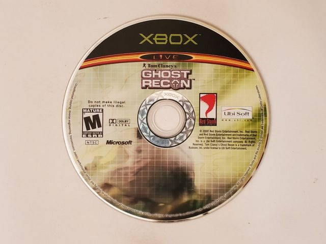 Microsoft Xbox Tom Clancy's Ghost Recon video game