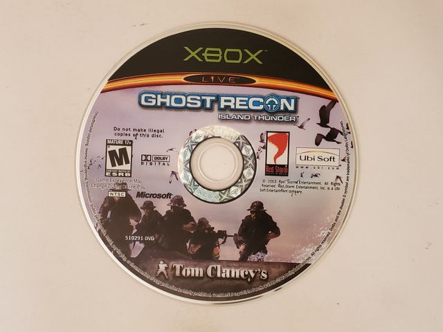 Microsoft Xbox Tom Clancy's Ghost Recon: Island Thunder video game