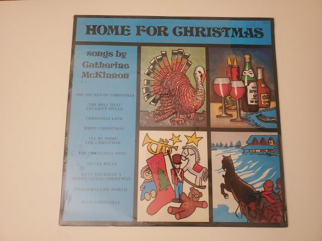 Catherine McKinnon Home for Christmas vinyl record