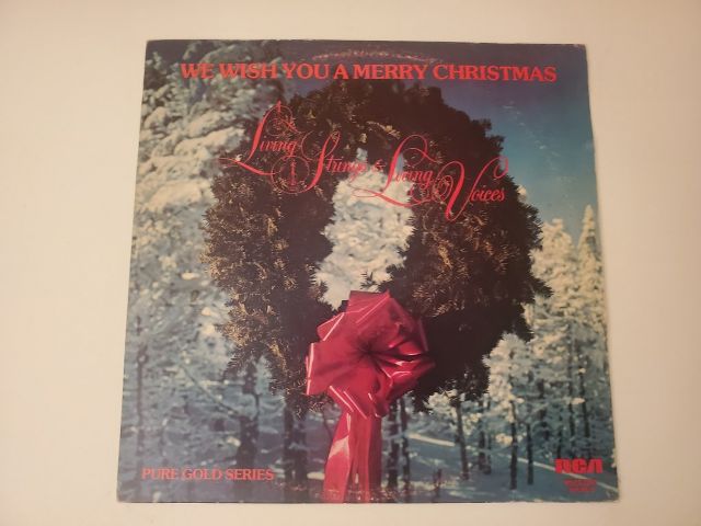 Living Strings & Living Voices We Wish You a Merry Christmas vinyl record