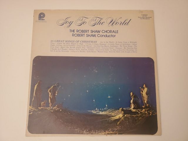 The Robert Shaw Chorale Joy To The World vinyl record