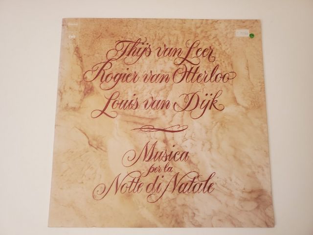 Thijs van Leer, Rogier van Otterloo, Louis van Dijk Musica per la Notte di Natale vinyl record