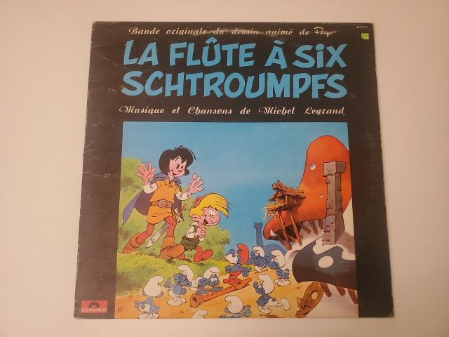 Michel Legrand La Fl?te ? Six Schtroumpfs vinyl record