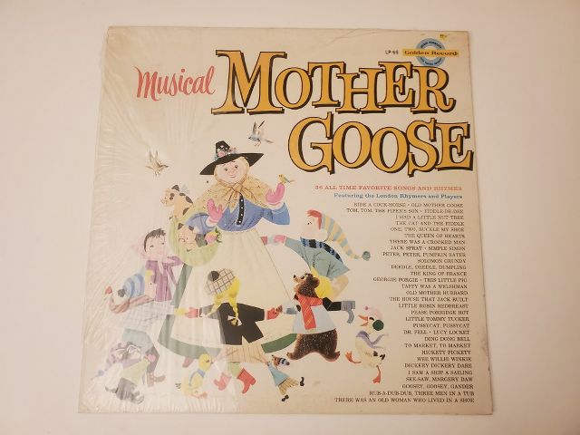 Golden Records Musical Mother Goose vinyl record
