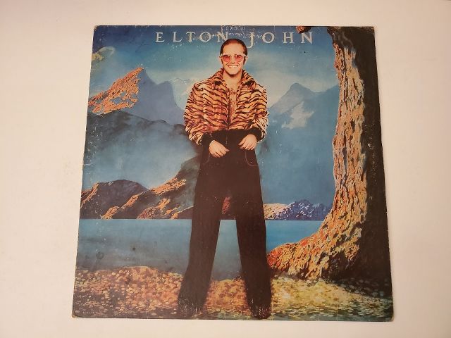 Elton John Caribou vinyl record