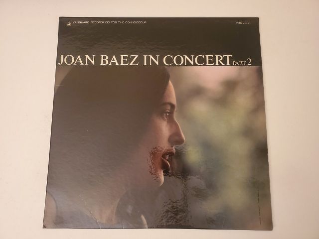 Joan Baez In Concert Part 2 vinyl record
