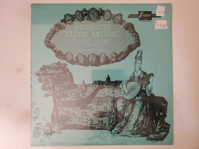 Michael Sch?ffer French Lute Music vinyl record